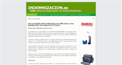 Desktop Screenshot of indemnizacion.es